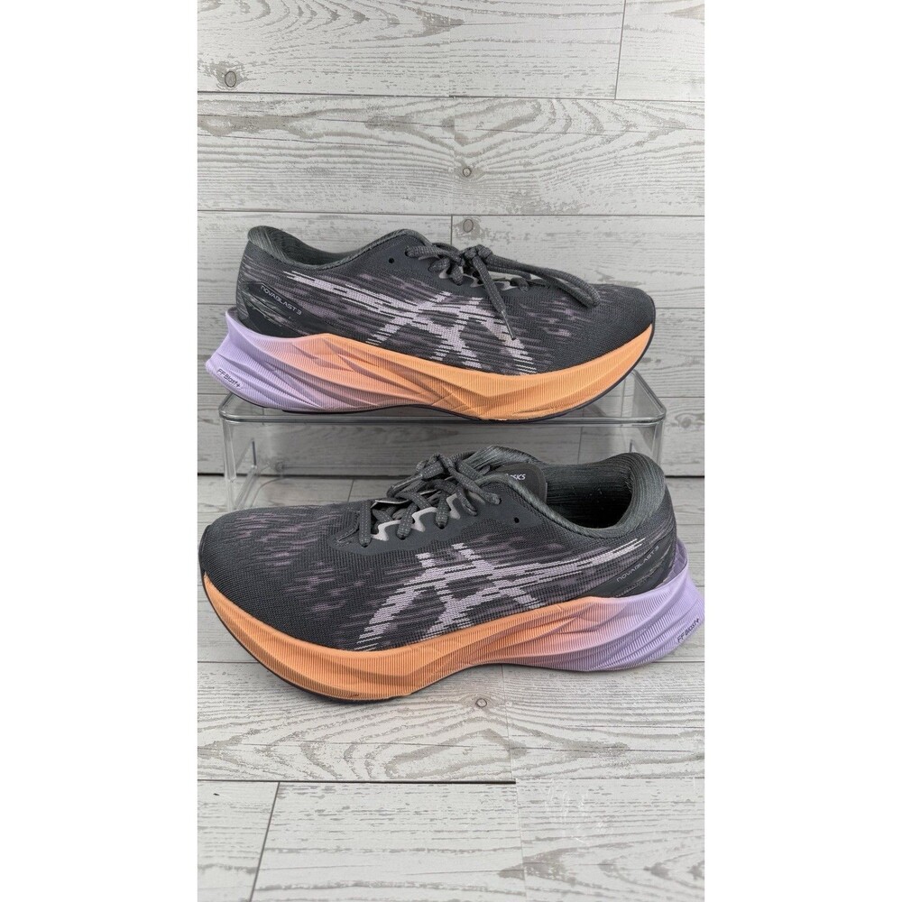 Asics Novablast 3 Metropolis  Peach Womens Sz 8.5 Running Shoes NO INSOLES #505